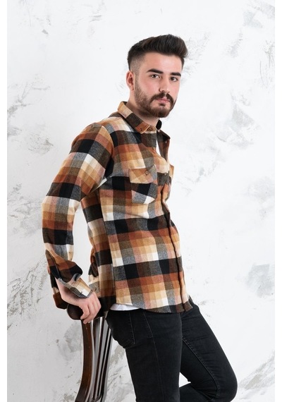 Advante Slimfit Çift Cep Erkek Oduncu Gömlek Advante Slimfit Çift Cep Erkek Oduncu Gömlek