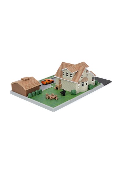 Jada F&f Nano Dom's House Display Diorama