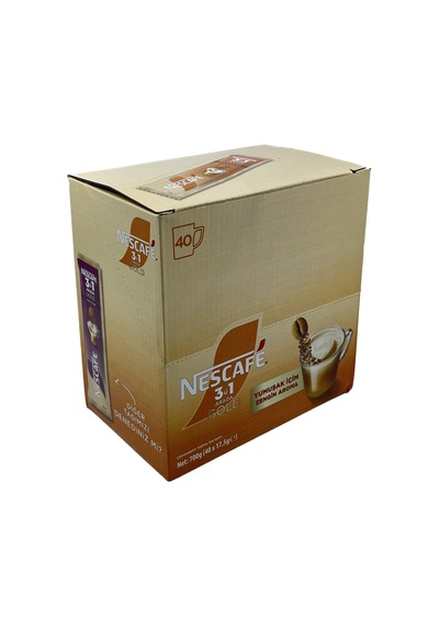 Nescafe 3'ü 1 Arada Gold - Yumuşak İçim Zengin Aroma 1 Kutu 40 Adet 17,5 G Granül