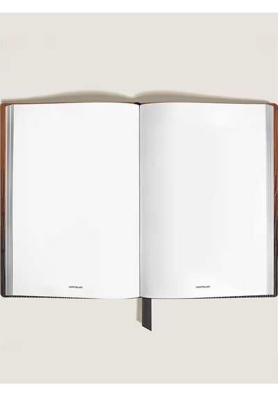 Montblanc Corteccia Sfumato Deri Büyük Boy Defter 137141 Kahverengi