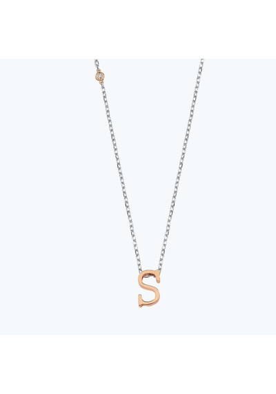Altınbaş Silver Pırlantalı S Harfi Kolye Int238s-925-1