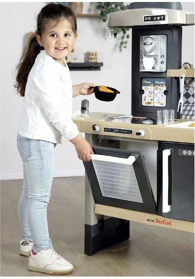 İnteraktif Tefal Evo New Yükseklik Ayarlı Çocuklar İçin Mutfak Oyun Seti Yeni