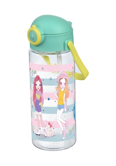 Emilahome Focus Pipetli Çocuk Matarası Kilit Mekanizmalı 400 Ml Yeşil - 868434873 Yeşil