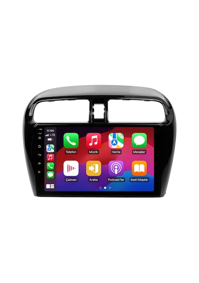 Mitsubishi Space Star Android Multimedya 2013-2022 Carplay Android Auto Navigasyon 4gb Ram 32gb 9"