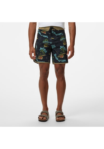 Quiksilver Surfsilk Scallop 18 Erkek Siyah Deniz Şortu Eqybs04862
