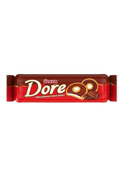 Ülker Dore Sütlü Çikolatalı Kremalı Bisküvi 86 G