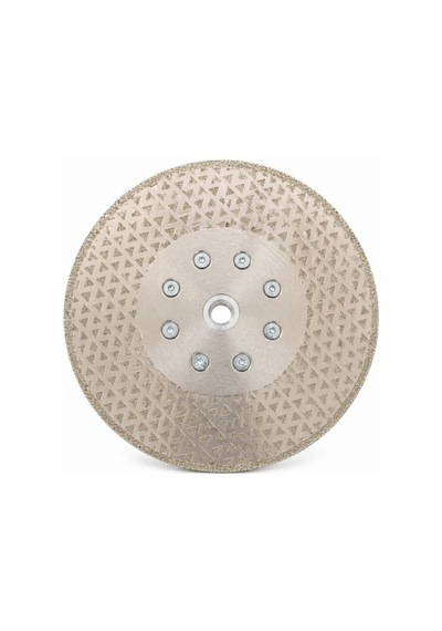 170 Mm M14 Çift Taraflı Elmas Turbo Disk Mermer Ve Granit Kesim