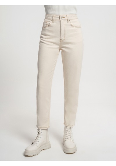 Mom Regular Fit Kadın Pantolon Denim