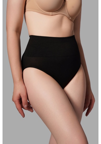 Fit Women Toparlayıcı Yüksek Bel Külot 1010 Siyah