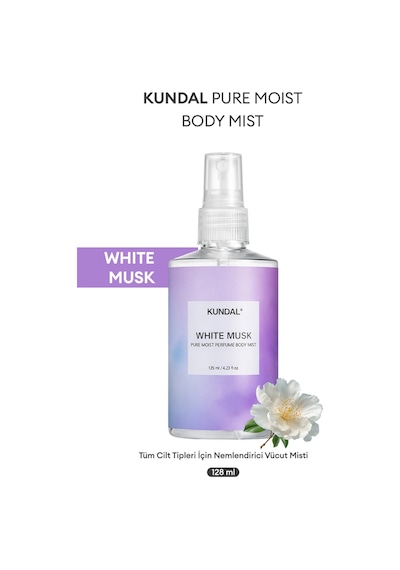 Kundal White Musk Pure Moist Body Mist 128 ML