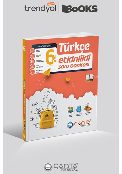6. Sınıf Türkçe Etkinlikli Kazanım Soru Bankası Güncel Baskı