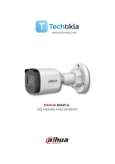 B1a21 2mp Bullet Kamera Ir Gece Görüş, 20m, Ip67, 3.6mm Lens