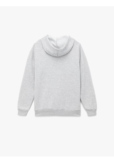 Koton Uzun Kollu Fermuarlı Cep Detaylı Kapüşonlu Oversize Spor Sweatshirt Gri Melanj 6wam70023nk Gri Melanj Koton Uzun Kollu Fermuarlı Cep Detaylı Kapüşonlu Oversize Spor Sweatshirt Gri Melanj 6wam70023nk Gri Melanj