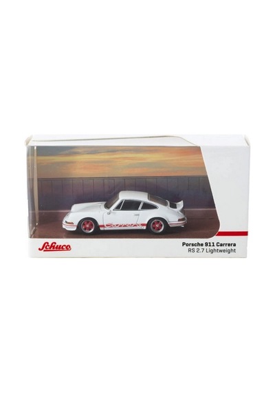 Eco Lounge 1/64 Porsche 911 Rs 2.7 Lightweight White/red