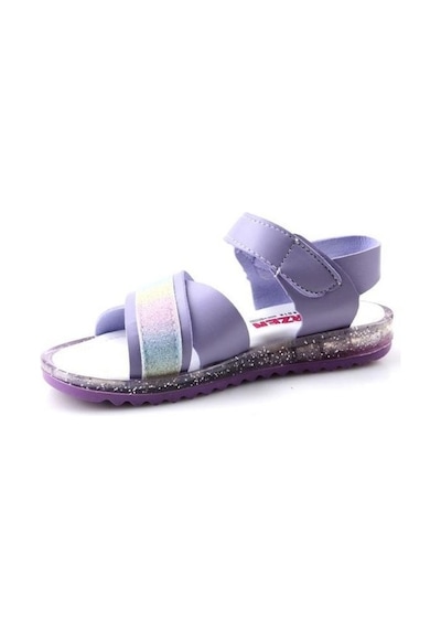Arzen 4012 Simli Çapraz Bantlı Kız Çocuk Bebe Sandalet Ayakkabı 001