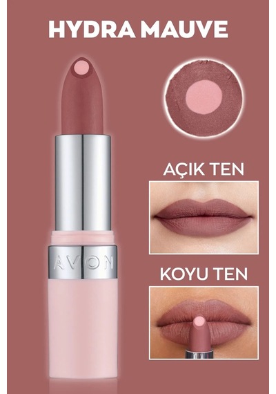 Avon Hydramatic Blush + Pink + Mauve Mat Ruj 3'lü