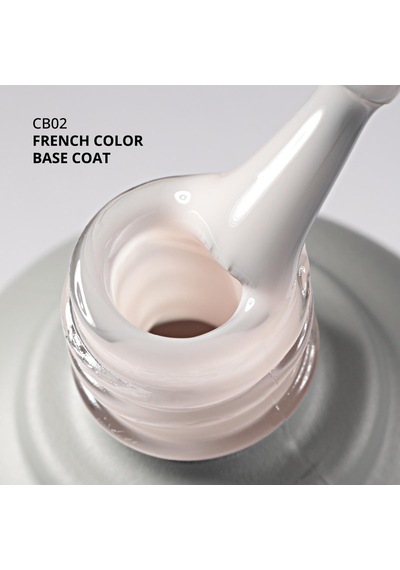 Momo Professional Kalıcı Oje French Color Base Coat Cb02 Rakı Beyazı Pembe Alt Tonu 10 Ml