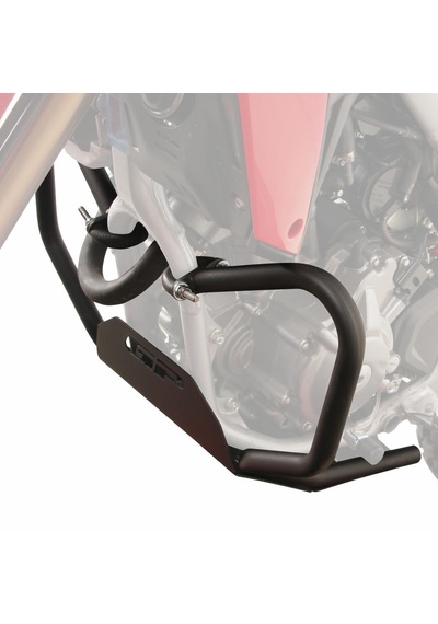 Gp Kompozit Honda Crf250l 2013-2025 Uyumlu Karter Ve Motor Koruma Demiri Siyah