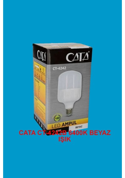 Ct-4242b Led Ampül Bulb 45w Ct-4242 Beyaz Işık Beyaz Işık E27 Led Ampul 45 Watt Yok