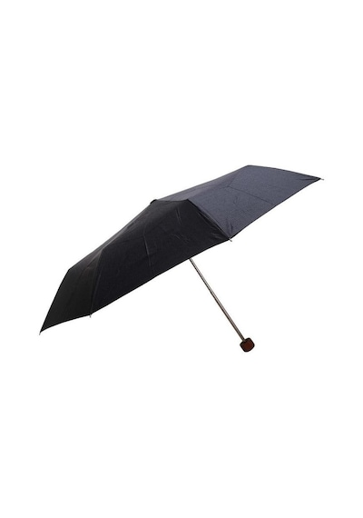 Baginn April Lüx Şemsiye Süper Mini Kare Çizgili Füme 001