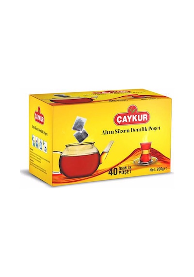 Çaykur Altın Demlik Süzen Poşet 5 x 200 G