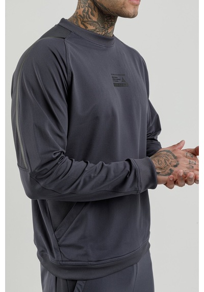 Airlife Stronger High Rsi 5 7 Sıfır Yaka Erkek Sweatshirt Smoked Füme