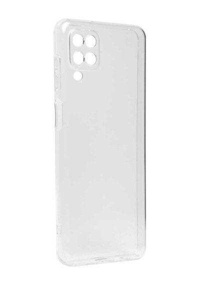Galaxy A12 Kılıf Zore Kamera Korumalı Süper Silikon Renksiz