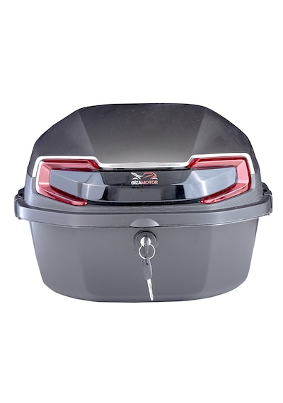 Motosiklet Çantası 33 Litre Metalik Koyu Gri