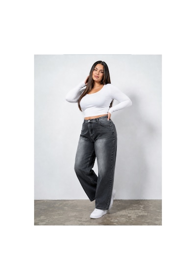 Bluemarlin Beli Lastik Detaylı Boru Paça Büyük Beden Füme İşlemli Jeans Pantolon Füme İşlemli Bluemarlin Beli Lastik Detaylı Boru Paça Büyük Beden Füme İşlemli Jeans Pantolon Füme İşlemli