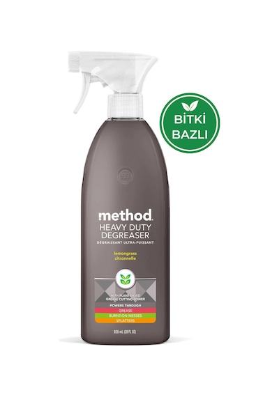 Method Lemongrass Güçlü Yağ Çözücü Sprey 828 ML