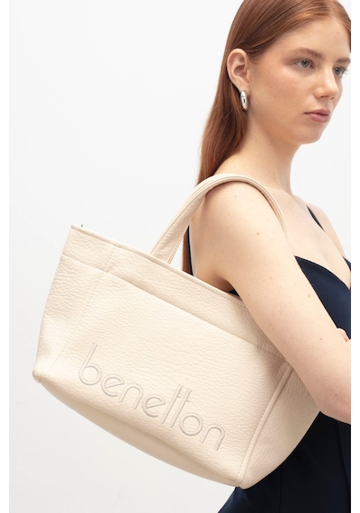 Benetton Kadın Kol Çantası Bnt1844 Bej