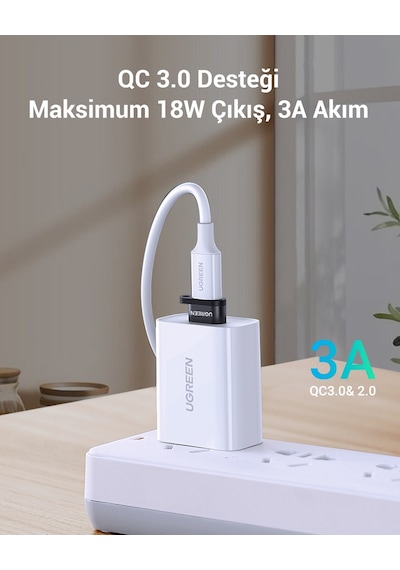 Ugreen Usb-a Erkek - Usb-c Dişi Çevirici Dönüştürücü Adaptör, 50568