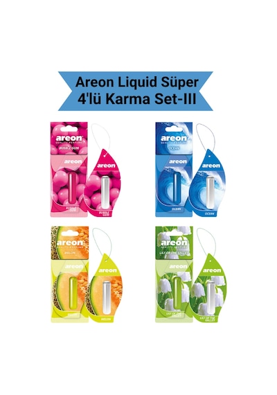 Areon Liquid 5 Ml 4'lü Karma Set-3