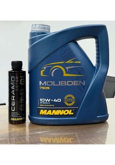 Motorx 10W40 Molibdenli Yüksek Performanslı 5L Motor Yağı + Ceramo Ester Kalıcı Ultra Performans Katkısı
