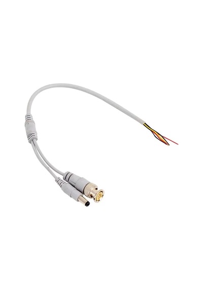 Sh Powermaster Pm-35 Erkek Bnc + Power Jacklı 30cm Güvenlik Kamera Kablosu Najmaddin