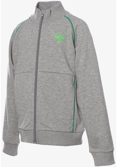 Hummel Hmlkevin Zip Çocuk Gri Eşofman Üstü 921791-2006 Gri