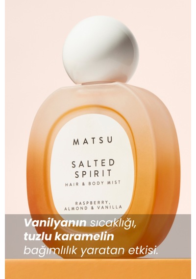 Matsu Salted Spirit & Turkish Delight Mist & Saç Parfümü Seti