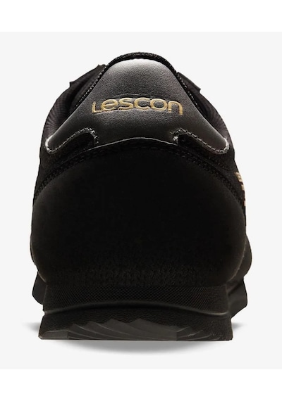 Lescon Nova, Siyah Erkek Sneaker Spor Ayakkabı Siyah