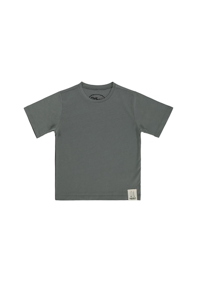 Civil Boys Basic Surf Etiketli 2-5 Yaş Tişört - Haki Koyu Haki