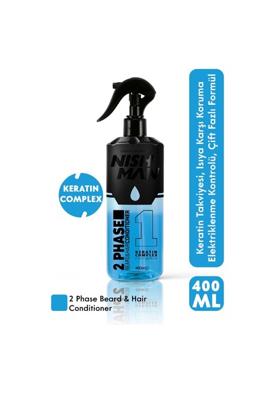 İki Fazlı Saç Ve Sakal Conditioner - Keratin 400 Ml