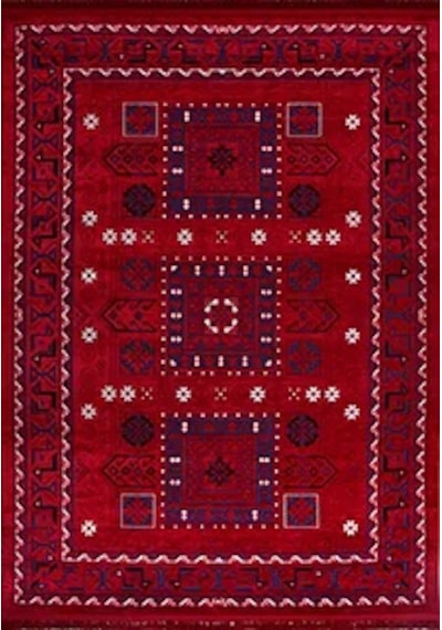 Anatolıa Halı Sahra -kırmızı -oturma Odası, Salon-kolay Temizlenebilir 4237849