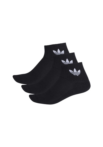 Adidas 1/4 Socks Unısex Spor Çorap - Fm0643 Siyah