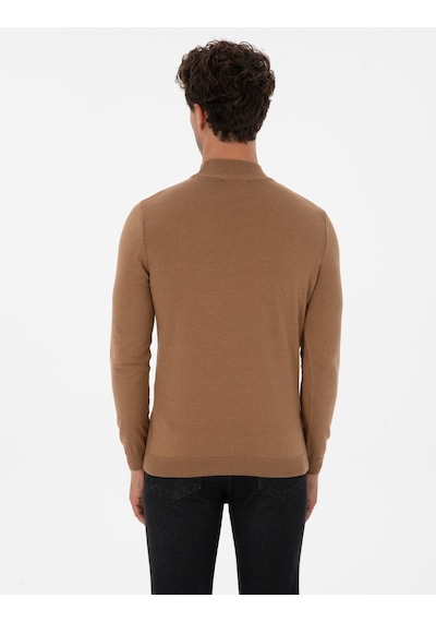 Pierre Cardin Erkek Camel Melanj Kazak /triko 50318128-vr122 Camel Melanj