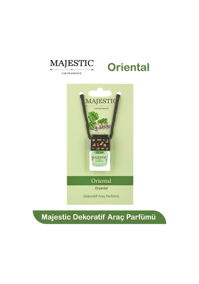 Majestic Oto Kokusu Oryantal 7 Ml - Dekoratif Araç Parfümü