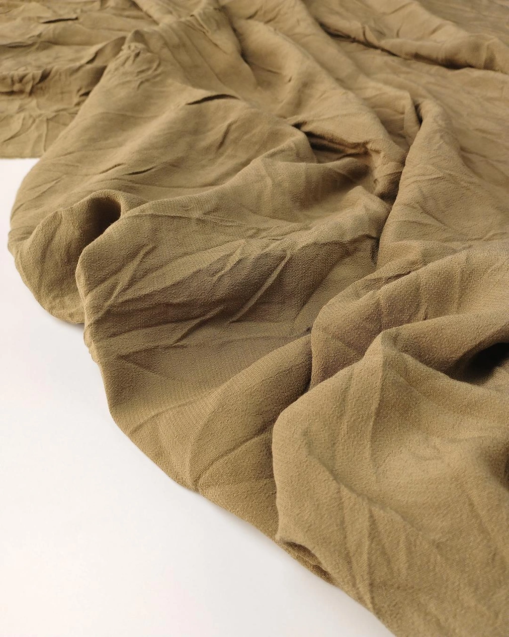 Haki Kahverengi Krep En 130 Cm X Boy 150 Cm -9439 Haki