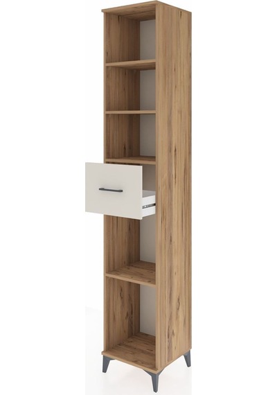 Hyperion Dolap 4 Raflı Tek Çekmeceli 44x44x243 Çam-aytaşı Atlas Çam Hyperion Dolap 4 Raflı Tek Çekmeceli 44x44x243 Çam-aytaşı Atlas Çam