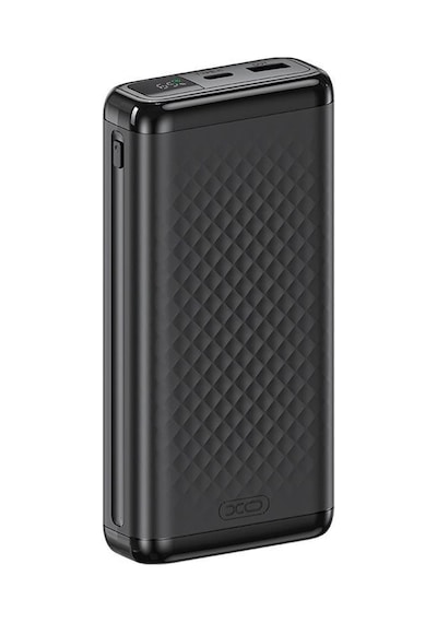 Xo Pb309 20000 Mah Dijital Göstergeli Taşınabilir Powerbank siyah