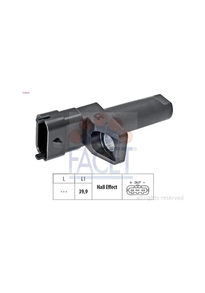 Mercedes Sprinter 413 Cdi Krank Sensoru 2007-2011 Facet 90654