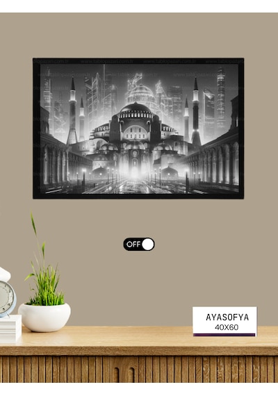 Tablo Pazarı Led Işıklı Tablo - Ayasofya