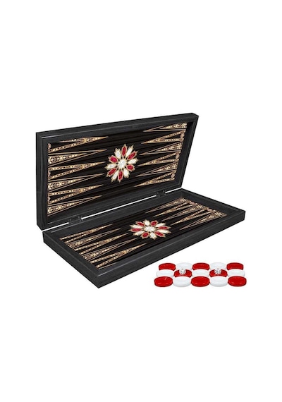 Yenigün Premium Orient Sedef Tavla Takımı Büyük Boy
